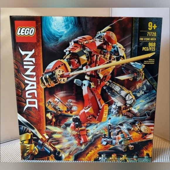 Lego Ninjago 71720 Fire Stone Mech NWT Building Toy Set - Picture 1 of 2